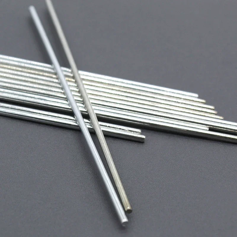 5~50 szt. Żelazny wał napędowy do silnika przekładniowego, wałek napędowy do zabawek, długość 10mm~150mm, do samochodzików, koła zębate, koło pasowe, oś