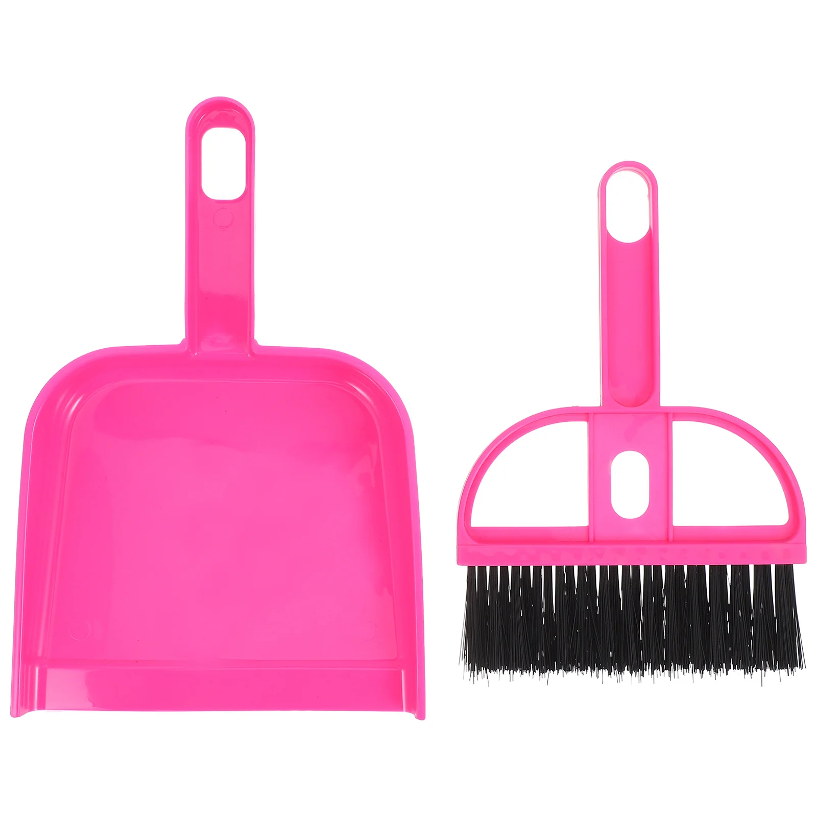

Mini Hand Broom and Dustpan Set Space-Saving Design Soft Bristles for Table Kitchen Desk Quick Dust Removal Hand Broom with Pan