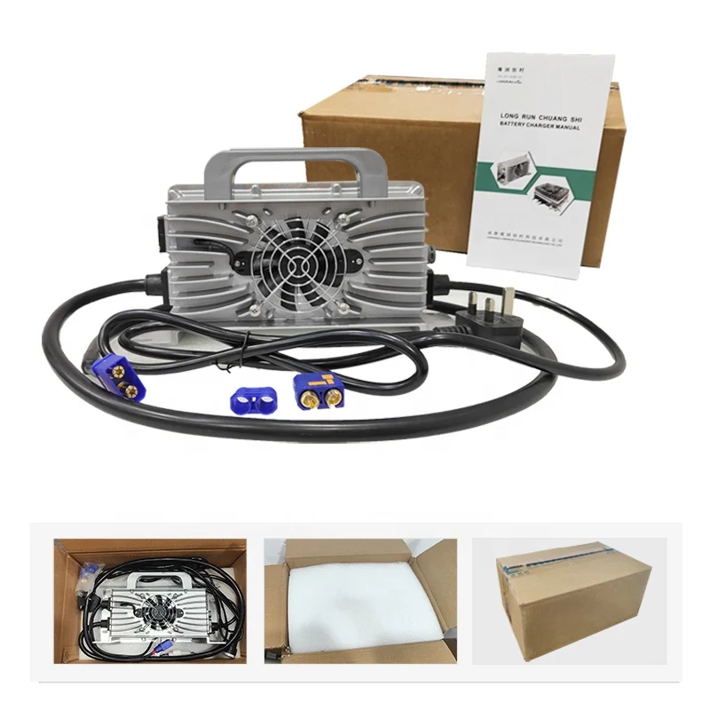 Longrun OBC 72v 15a Carregador a bordo 48v 60a Carregador de bateria LifePo4 à prova d'água para veículos elétricos