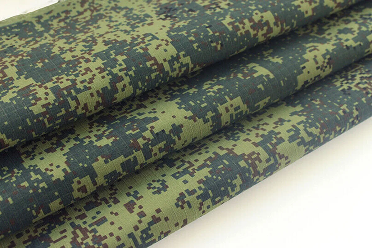 1.45 meter * Tactical Russian EMR Digital Camo Cloth Blend Fabric Material Clot