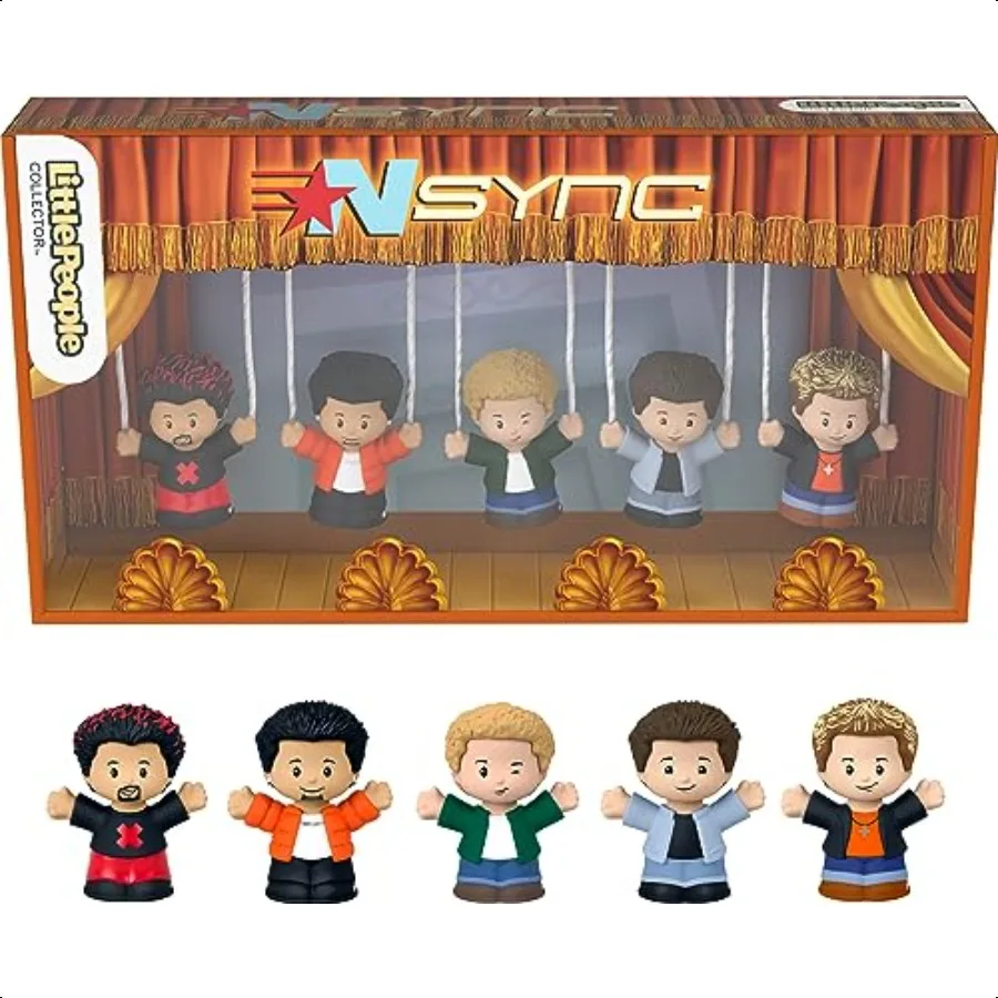 

Little People Collector NSYNC Special Edition Set for Adults Fans 5 Figures in a Display Box