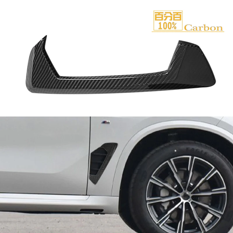 

Real Dry Carbon Fiber Side Fender Vent Cover For BMW X5 G05 X5M F95 2023up