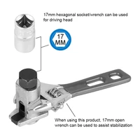 Hydraulic Shock Absorber Removal Tool Claw Ball Head Swing Arm Suspension Separator Labor Saving Disassembly Kit Car Accessories 5