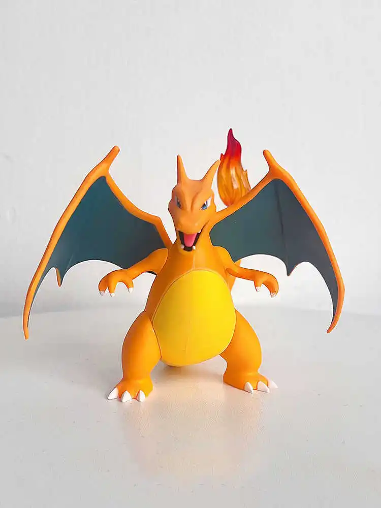 New Pokemon Tyranitar Charizard Anime Figure Cute Statue Toys Pvc Model Desktop Collection Decorations Children Birthday Gifts