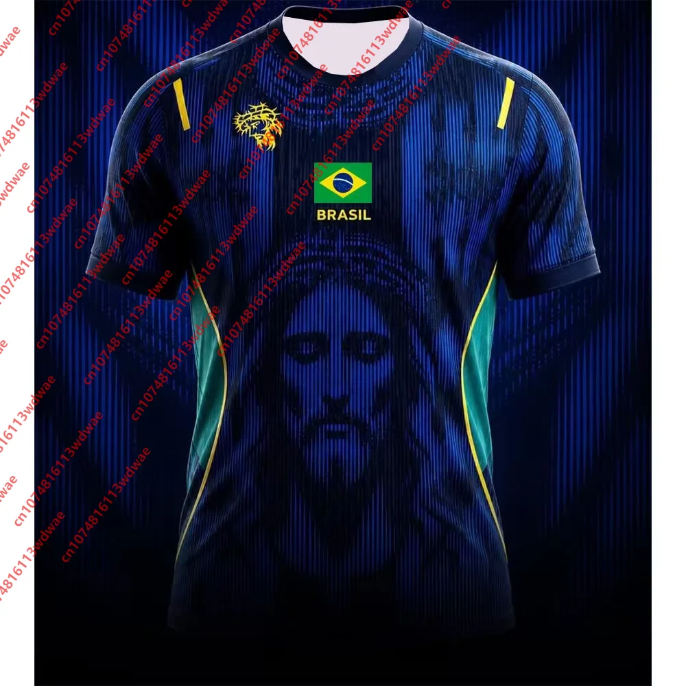 New arrivals Brazil clothing Football Jersey Quick-Dry Neymar JR 10 Football Tshirt Outdoor football Tracksuit Kid Tee