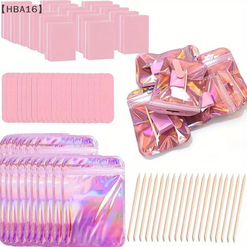 〔HBA16〕5/20 Set Nail Tool Kit, Mini Nail Files, Polishing Pads, And Sticks, Suitable For Diy Jewelry Polishing And Nail Care