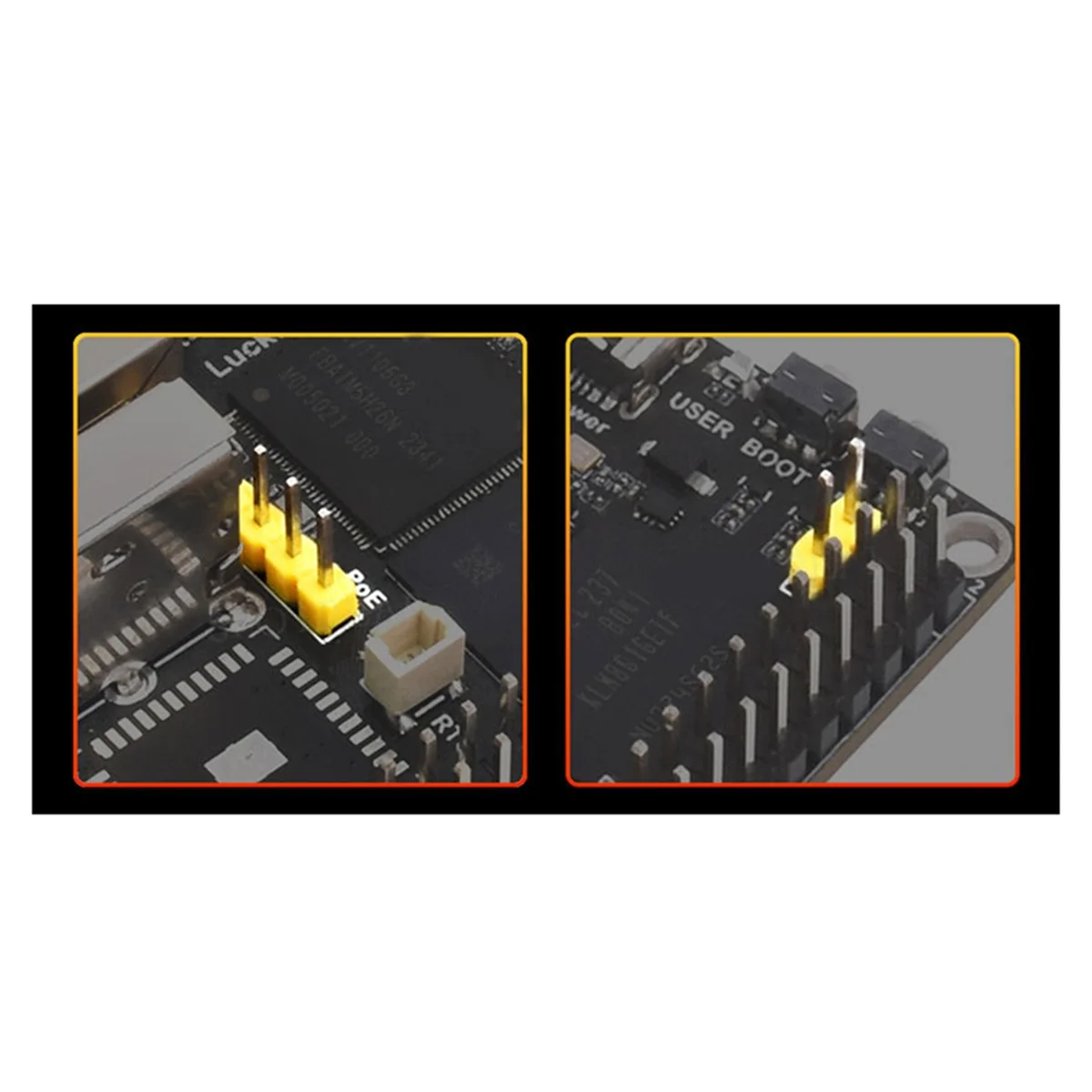 N18R per scheda di sviluppo Ultra - Scheda madre Micro-Linux RV1106, EMMC da 8 GB, con WIFI-No-POE