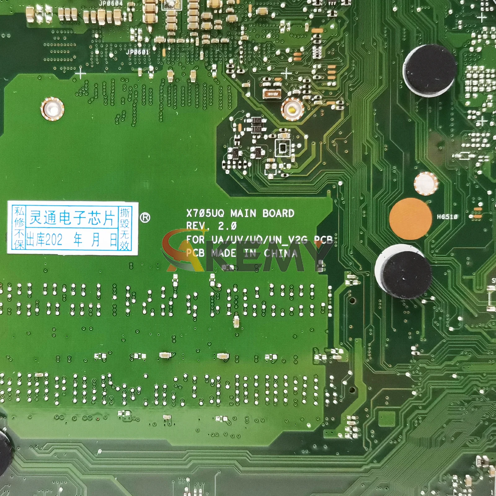 X705UA Laptop Motherboard For ASUS VivoBook X705UF X705UBP X705UN X705UQ X705UNR X705UB X705U X705UV Mainboard With I3 I5 I7 CPU