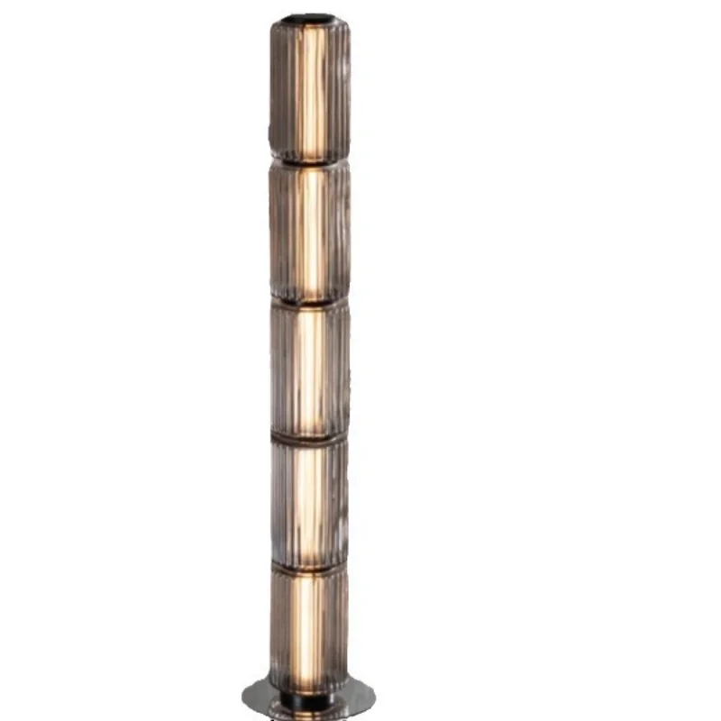 

Italian living room floor lamp, modern minimalist style, glass desk lamp