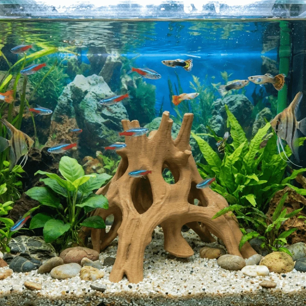 Aquarium Fish Unique - Уникальное 3D-печатное укрытие для рыб и