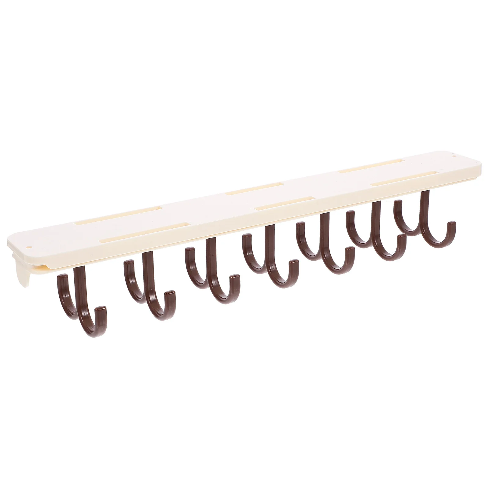 

Wardrobe Adhesive Hanger Retractable Trouser Rack Smooth Slide Rails Save Room Practical Storage Pull Out Trousers Rack