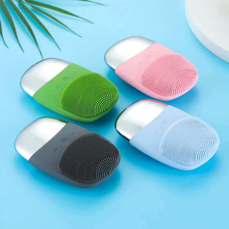 Brosse nettoyante pour le visage en silicone, brosse qualifiée ale électrique multifonctionnelle, étanche, sonique, vibrant, beauté, vente en gros, Ipx7