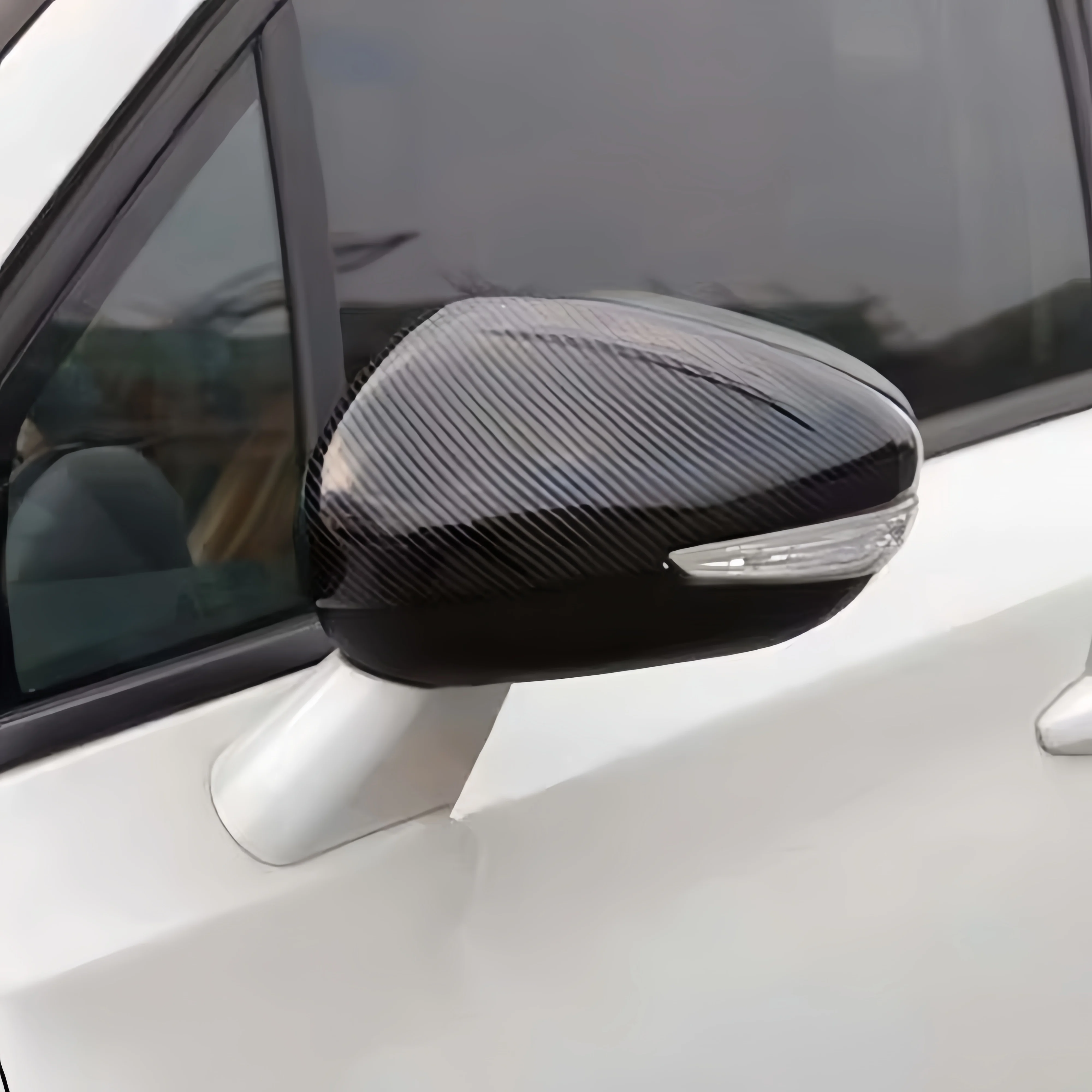 

Protective Cover Carbon Fiber Paste style Door Mirror Shell For Dongfeng Citroen C-Quatre 2012 2013 2014 2015 2016 2016 Upgrade