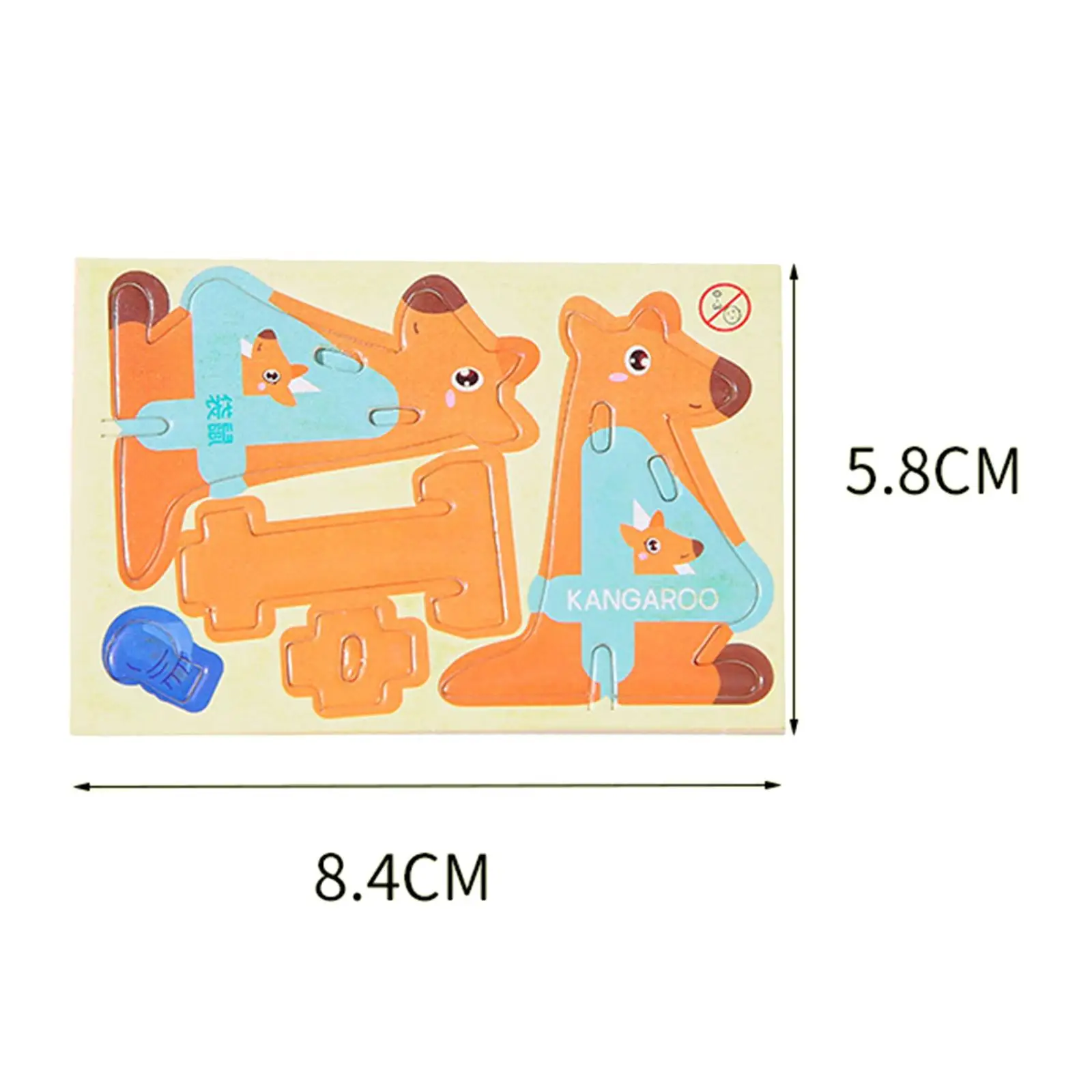 Hands Craft DIY 3D Puzzle Pack 2 Colorful s Puzzle for Preschool Kids