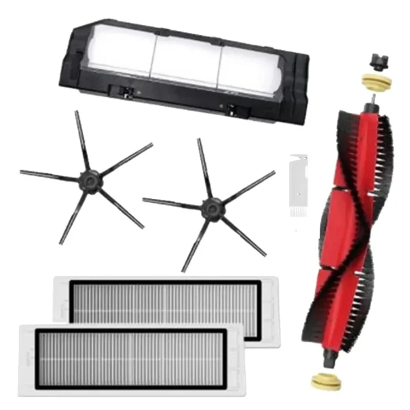 Sanq escova principal lavável filtro hepa peças de reposição como mostrado para xiaomi roborock s6 max s60 s65 s5 max t6 tanos aspirador de pó