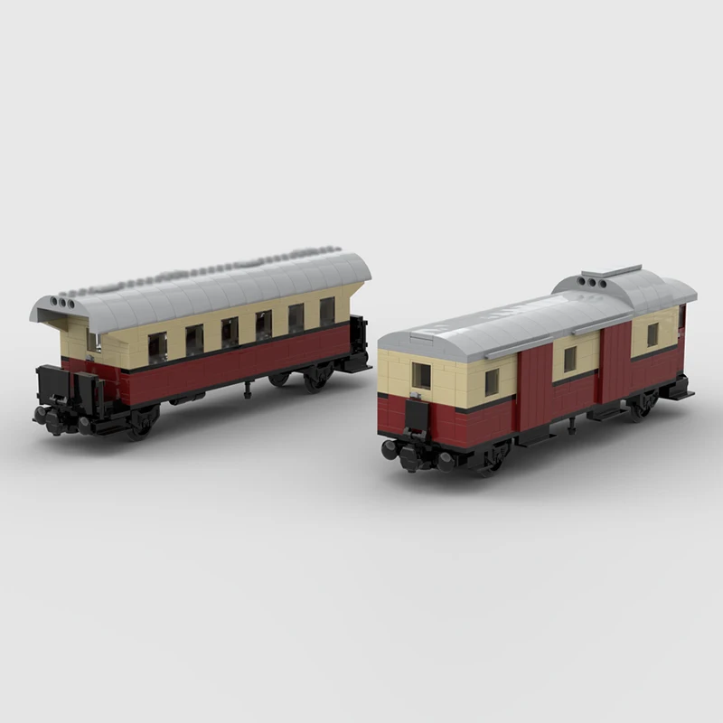 시티카 모델 MOC 빌딩 블록 철도 기차 및 화물차 모듈형 기술 선물 휴일 조립 어린이 장난감 세트