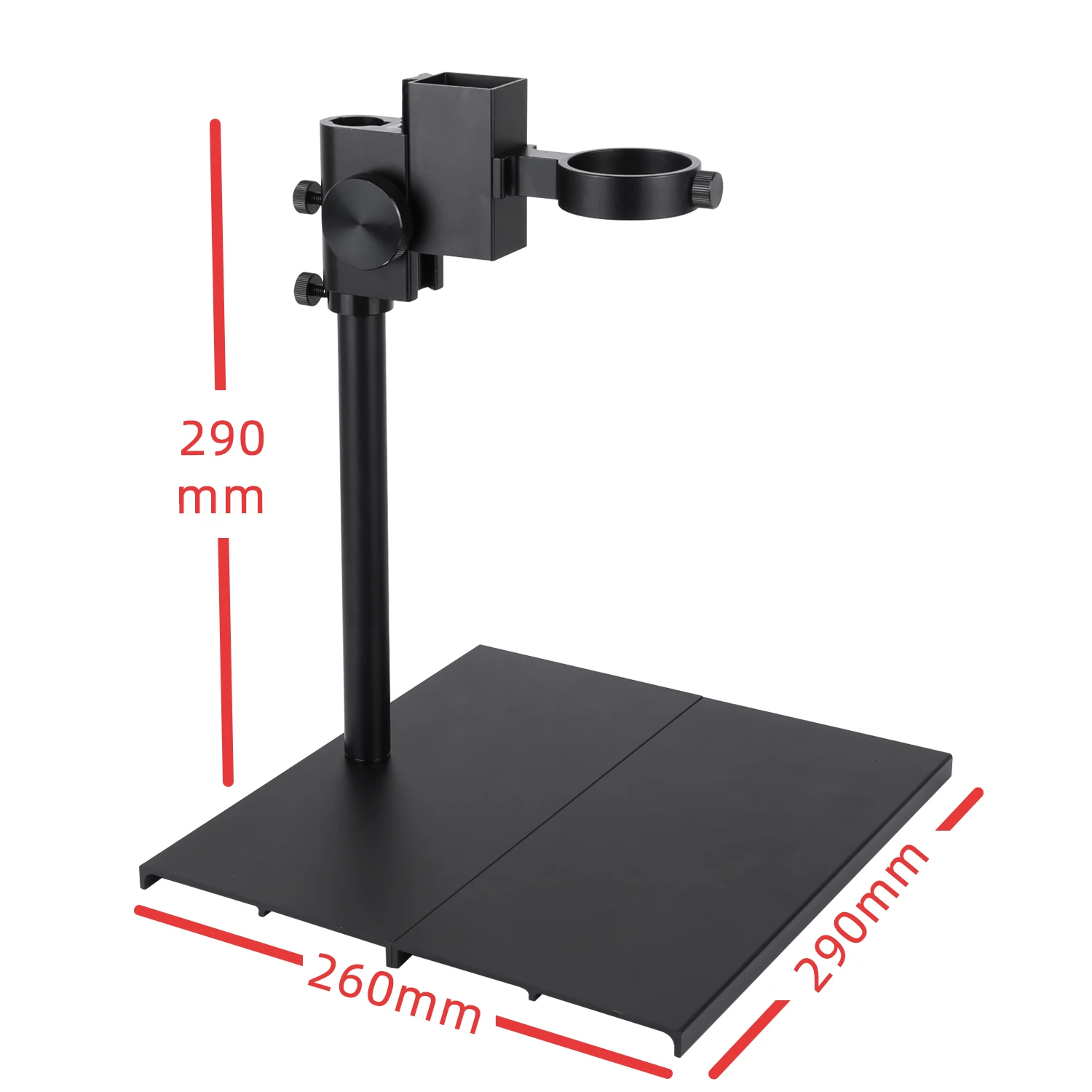 Microscopio Monocular de vídeo Digital, cámara de 48MP, 4K, USB, HDMI, Zoom continuo, 150X, 130X, 180X, lente de montaje en C para reparación de
