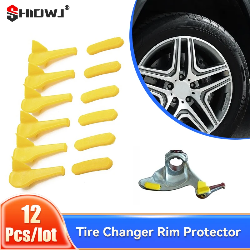 

12 Pcs/lot Car Tire Changer Nylon Mount Demount Duck Head Insert Tyre Rim Protector Automotive Accessories