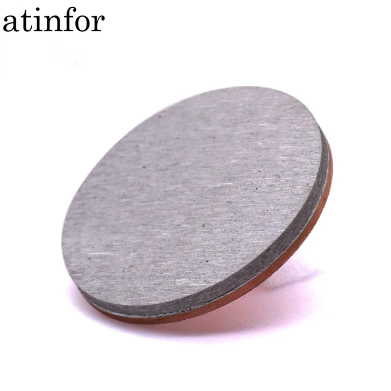 

atinfor Factory custom aluminum manganese alloy target 99.9 AiMn alloy aluminum particle manganese target