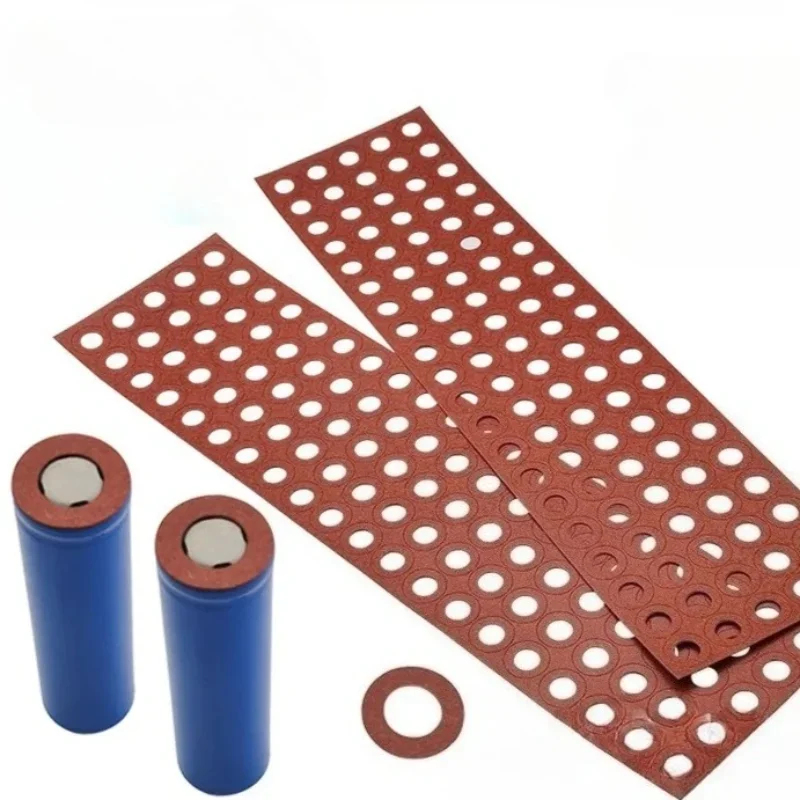 18650Insulation Gasket Barley Paper Battery Pack Cell Insulating Glue Patch Electrode Insulated Pads Welding Soldering Tools