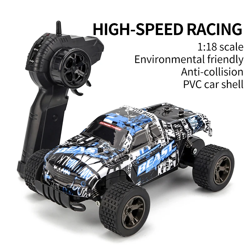 20 KM/H Power Motor 2.4G RC Drift Car Truck ammortizzatore indipendente Anti-Crash Vehical adulti Kid Toy Gift auto telecomandata