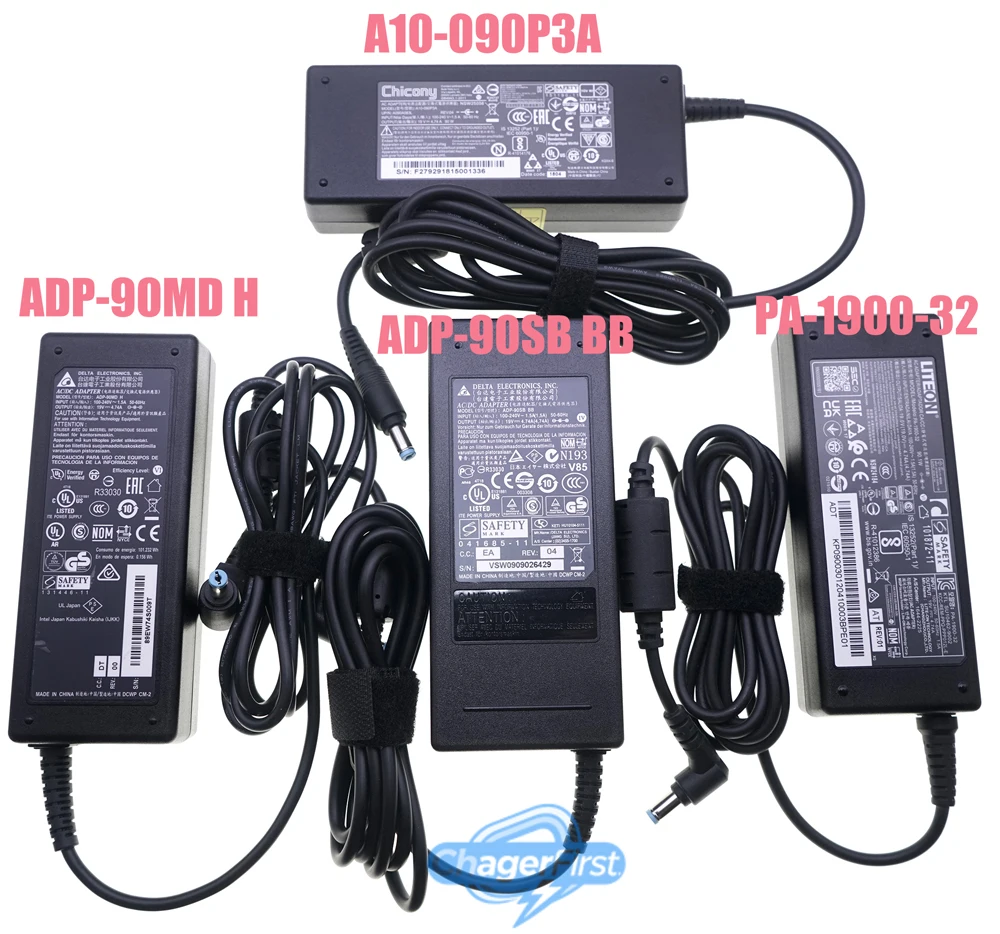 Original Liteon PA-1900-32 90W 19V 4.74A AC Adapter For ACER ASPIRE 3610 5735 1410 4741G Laptop PA-1900-34 A10-090P3A ADP-90MD H