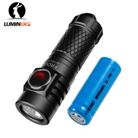 Lumintop FROG Mini LED Flashlight 750 Lumens Rechargeable Torch Lighter by 10280 or 10440 Battery for Camping Self Defense