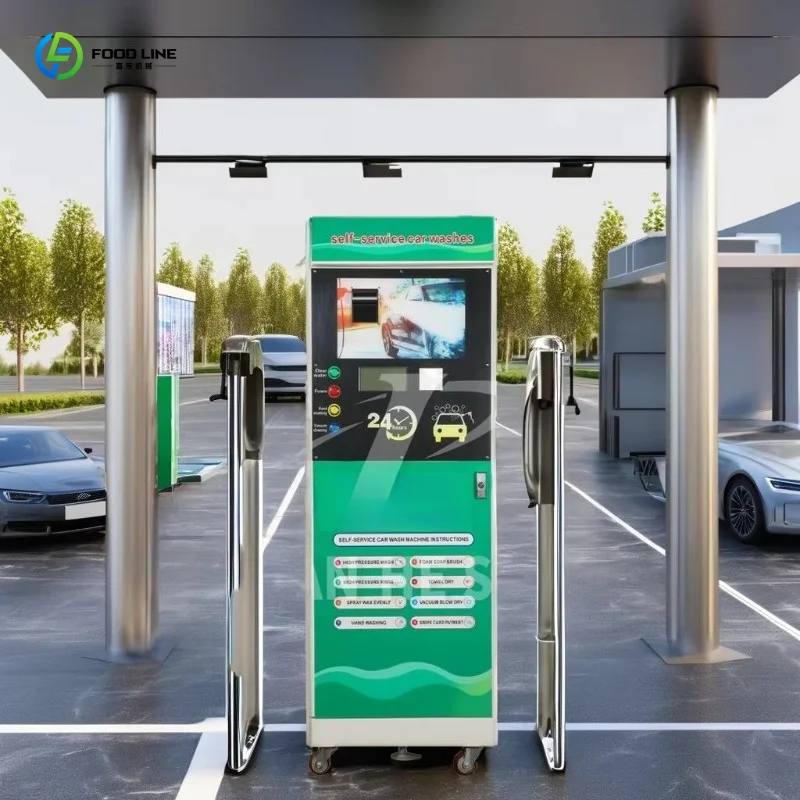 Custom Self-service High Pressure Car Washer Support Coin Card Payment Customizable Function