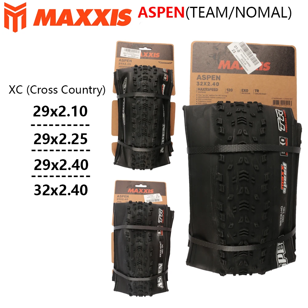 MAXXIS ASPEN XC Renn-Mountainbike-Reifen 29x2.10/2.25/2.40 32x2.40 Faltbarer, pannensicherer Mountainbike-Reifen für XC/XC Trail – Detail 1