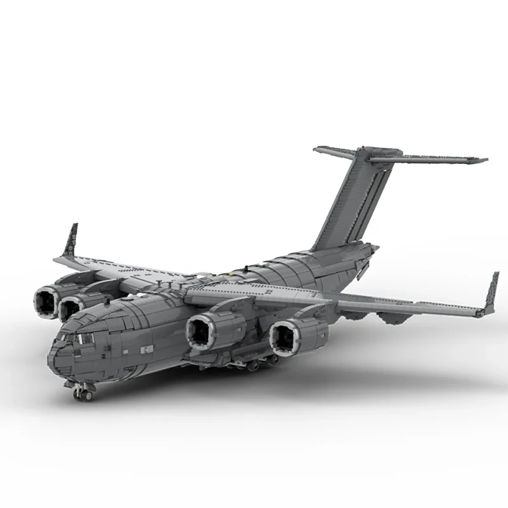 

20380PCS WW2 Military MOC Boeing C-17 Globemaster III Transport Aircraft Model creative ideas high-tech Toy Fighter Plane Blocks