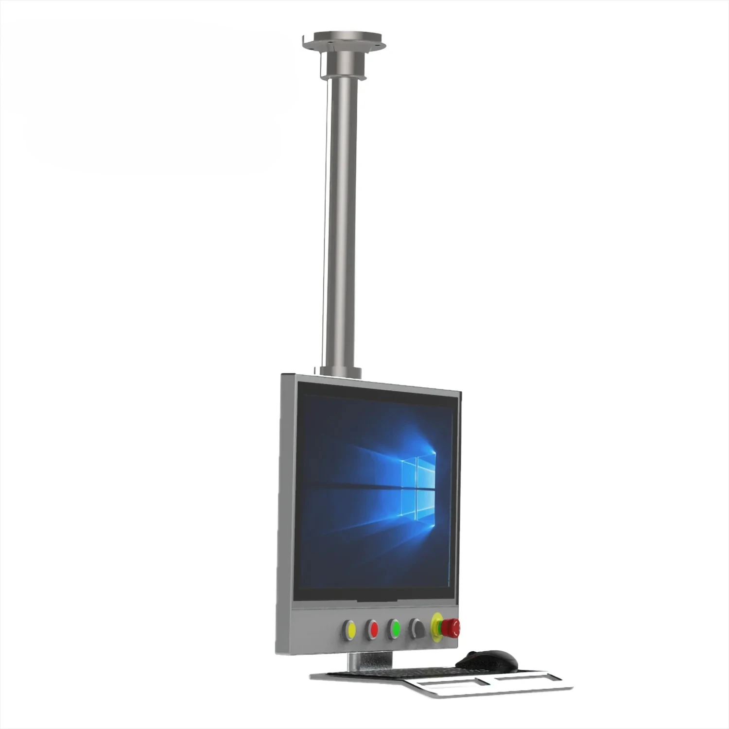 Support Arm Full HD High Brightness 21.5 Inch 1920*1080 Capacitive Touch Screen Win10 Industrial Aill-in-one Panel Computers Pc