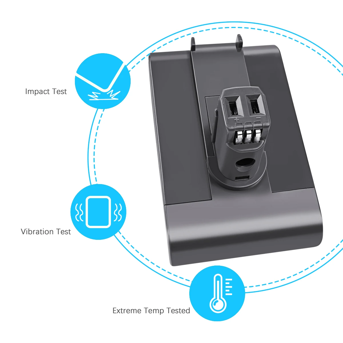 BATTOOL 22.2V 4000mAh DC31A DC31 A DC31-typeA 배터리 교체 DC31 DC31A DC35 DC44 DC45 진공 청소기 배터리