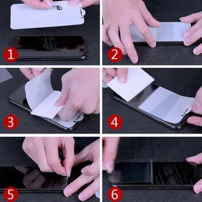 1-5 Piezas Película de Hidrogel para Samsung S25 Ultra S24 S23 S22 S21 Ultra Protector de Pantalla Samsung S25 FE S20 FE S24 Plus Película Protectora 6