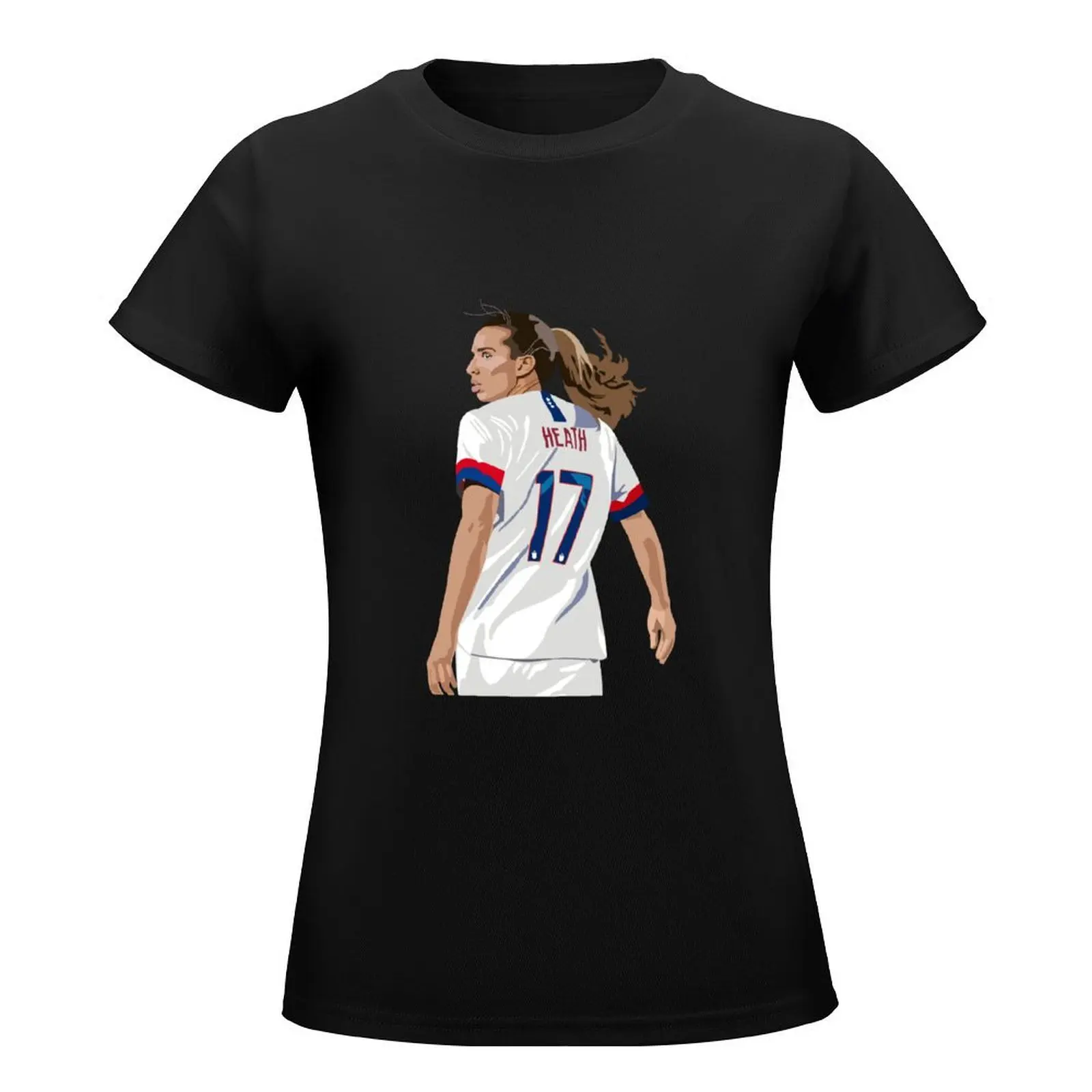 tobin heath away jersey T-Shirt vintage clothes kawaii clothes oversized t-shirts for Women pack