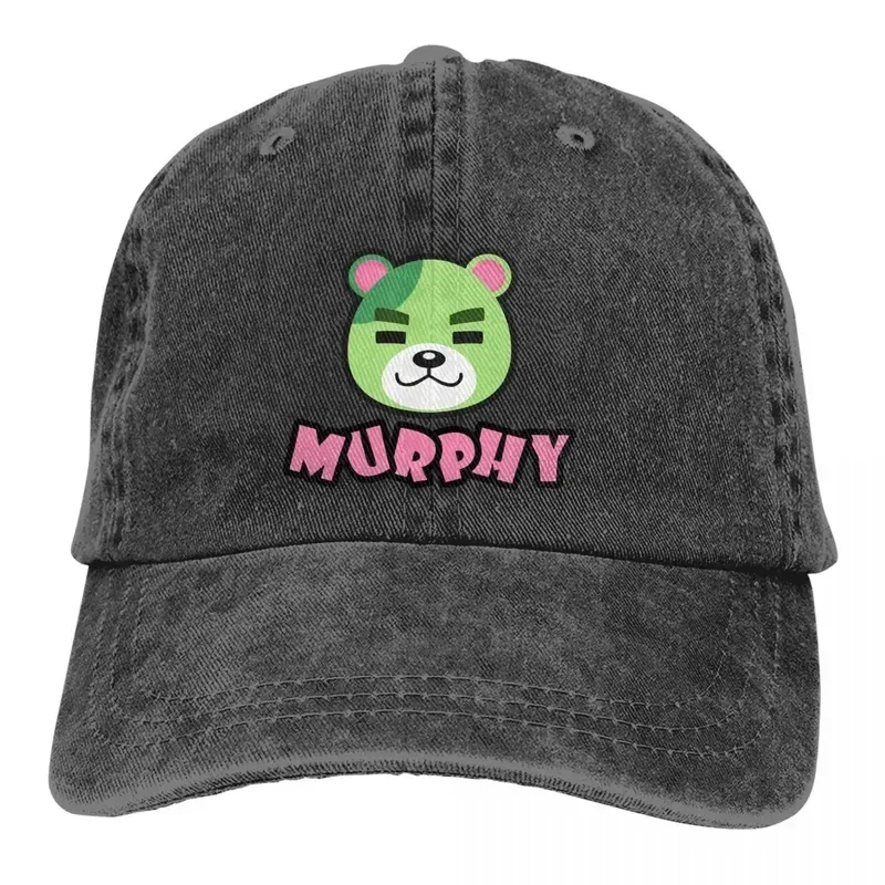 

Animal Crossing Timmy Game Multicolor Hat Peaked Men Women's Cowboy Cap Acnh Murphy Baseball Caps Visor Protect Hats