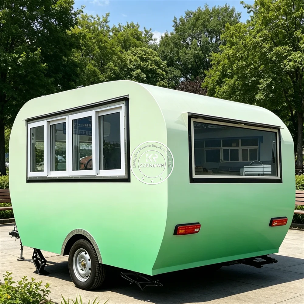 

Best Selling Coffee Truck Mobile Custom Ice Cream Trailer Street Concession Food Truck Full Equipment
