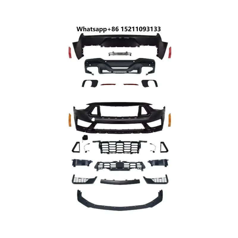 Style Full Conversion Body Kit Front Rear Bumper Side Skirts for2018-2023 Upgrade to 2024 S650