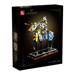IN STOCK JJ9050 MOC Idea Medieval Knight Building Blocks Bricks Assembling Model Toys for Children Birthday Gift Set