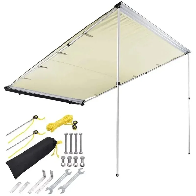 Car Side Awning Tent Shade Roof Rack 4x4 Pull Out Shelter