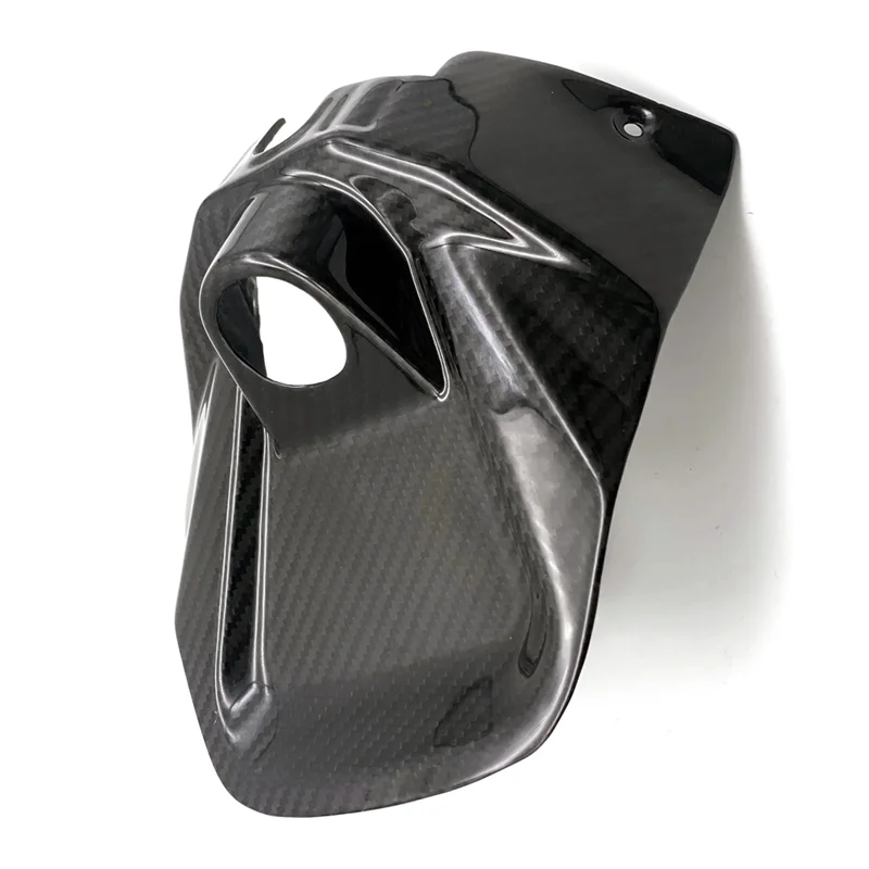 

Carbon Fiber Motorcycle Fuel Tank Key Cover Ignition Tube Fairing Cover For Aprilia RS 660 RS660 2020-2023