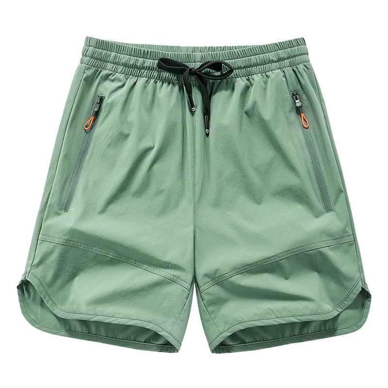 

Новинка лета 2025 года, мужские повседневные брюки, зеленые, черные шорты, мужские шорты для бега, короткие брюки большого размера