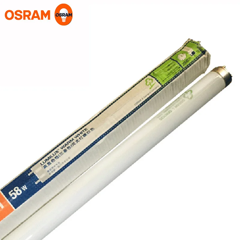 For（50pcs/2box） Osram fluorescent tube T8 36W/865 58W/865 traditional fluorescent tube three primary color fluorescent tube