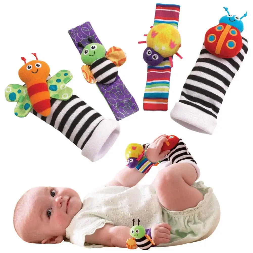 Baby Rasseln Spielzeug Set Baby Rasseln 0-12 Monate Baby Pädagogisches Spielzeug Sensorische Pädagogische Entwicklung Spielzeug Neugeborenen Geschenk