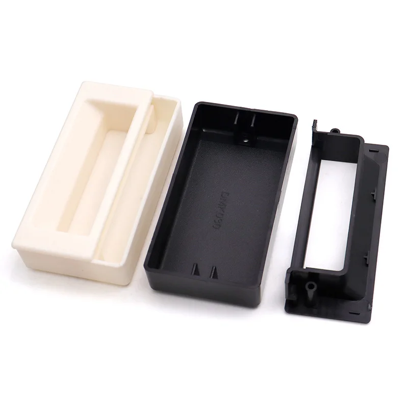 

Ручка из АБС-пластика для встраиваемых распределительных коробок, дверцы железных шкафов, скрытая защелка 2-в-1, квадратная ручка, фурнитура