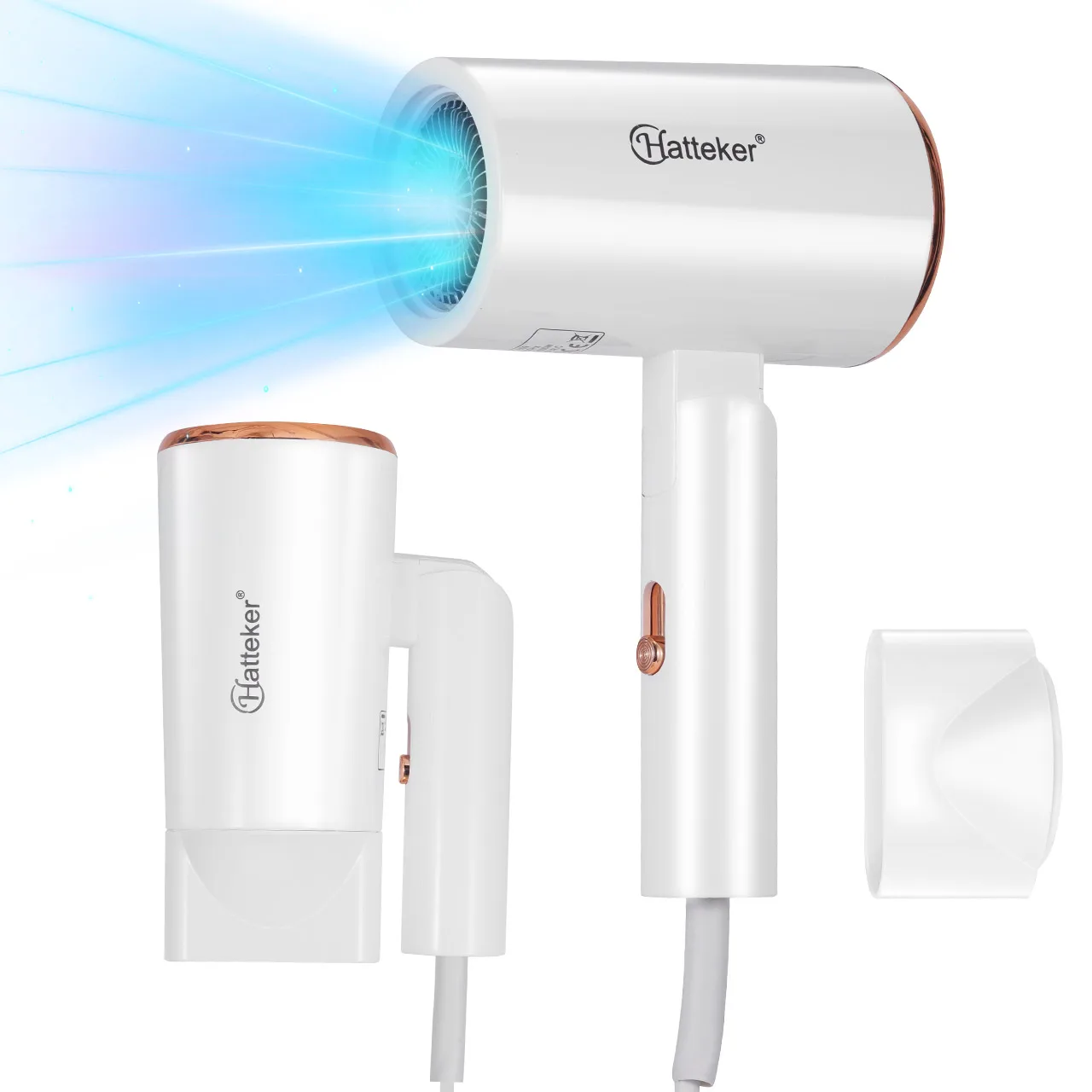 

Professional Hair Dryer,3200W Negative Ion Styling Salon Tool,Diffuser and Concentrator Nozzle,Foldable and Suitable for Travel