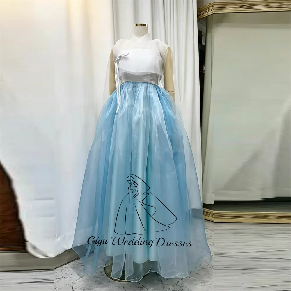 Hanbok Modern Set - فستان سهرة كوري مخصص من جيو،
