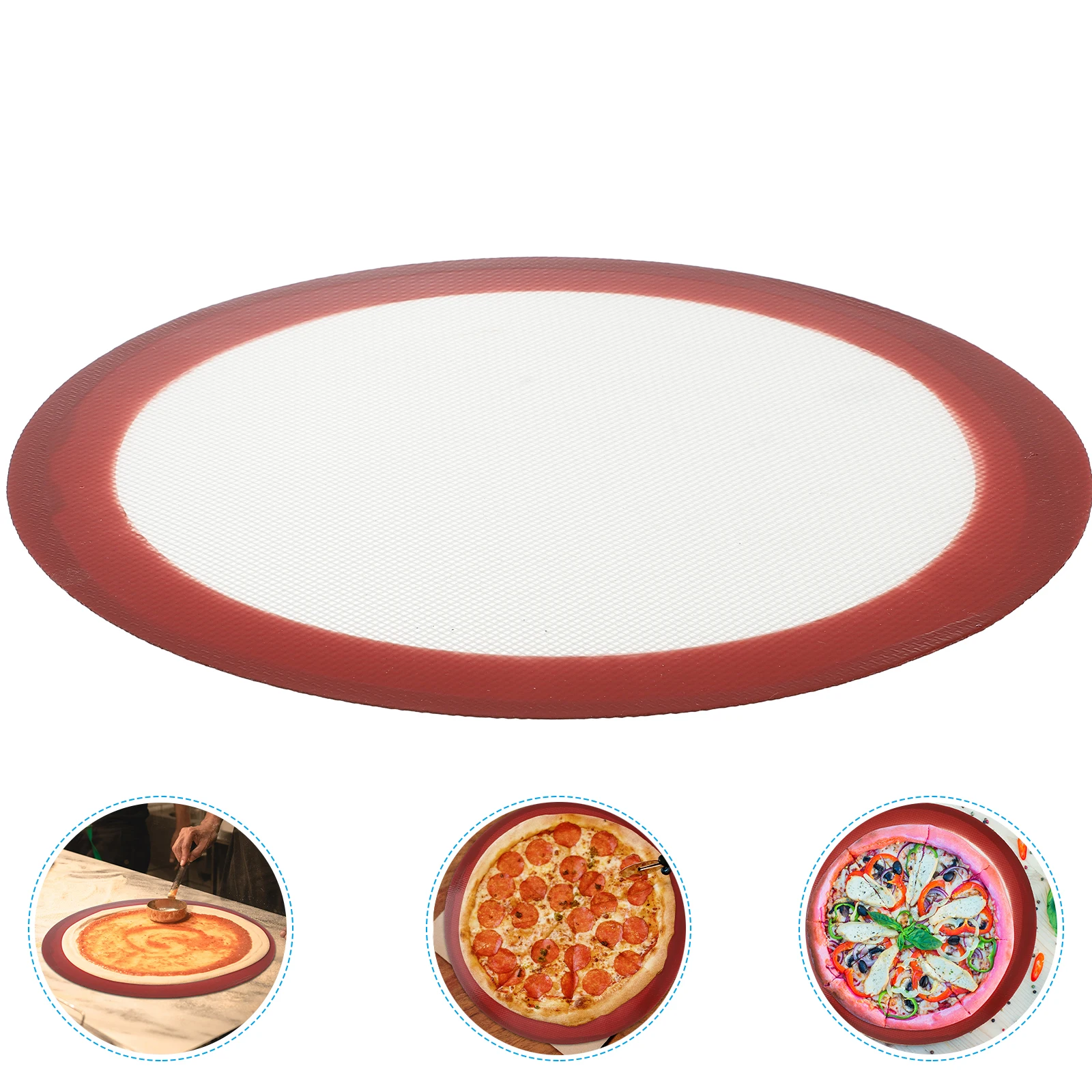 

Food Grade Silicone Baking Mat Non Stick Heat Resistant Oven Pads Cookies Biscuits Meringues Easy Clean Storage Multi Purpose