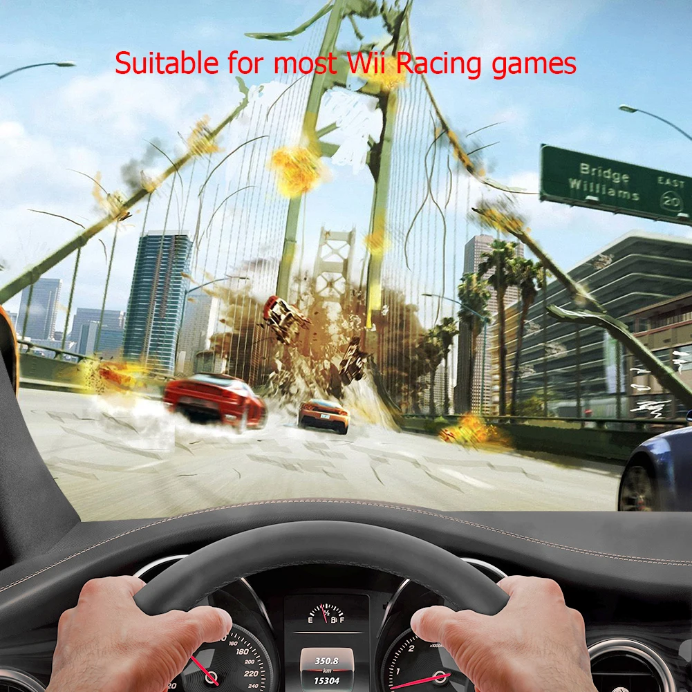 Steering Wheel for Mario Kart Racing Games Remote Controller