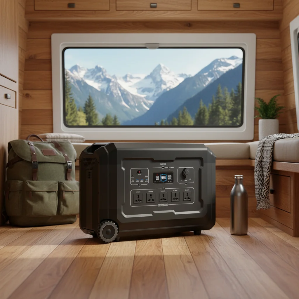 Glamping Supplier Portable LiFePO4 300W 600W 1000W 1500W Generator Energy Storage System Solar Power Station