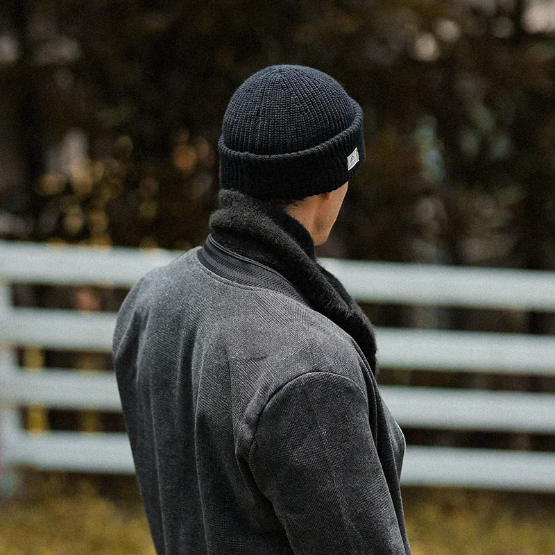 Multi Purpose Ski Mask Balaclava 2In1 Knitted Beanie For Men Winter Tactical Cycling Full Face Hat With Built In Ear Protection